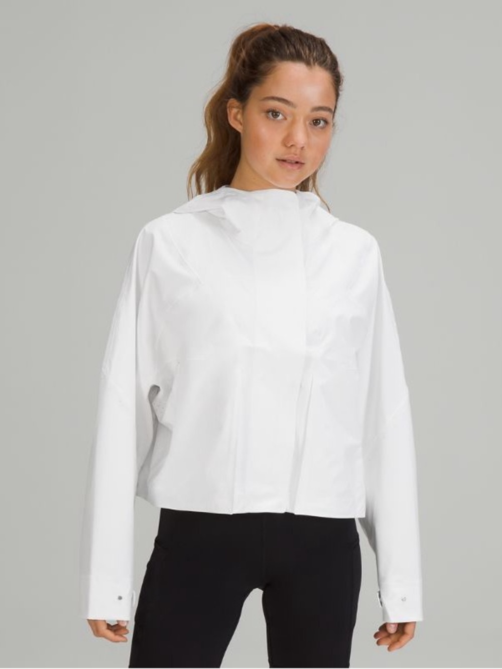 Lululemon Rain Chaser Jacket White size 0